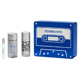 Carolina Herrera 212 Men Poklon set, Toaletna voda 100ml + Toaletna voda 10ml + deospray 150ml