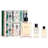 Hermes Terre D´Hermes Parfum Poklon set, parfemska voda 75ml + shower gel 40ml + parfemska voda 15ml