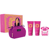 Versace Bright Crystal Absolu Poklon set, Parfemska voda 90ml + Mlijeko za tijelo 100ml + Gel za tuširanje 100ml + kozmetička torbica