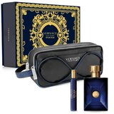 Versace Dylan Blue Poklon set, toaletna voda 100ml + toaletna voda 10ml + kozmetička torbica
