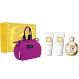 Versace Eros Pour Femme Poklon set, Parfemska voda 100ml + Gel za tuširanje 100ml + Mlijeko za tijelo 100ml + Bag