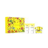 Versace Yellow Diamond Poklon set, Toaletna voda 50ml + mlijeko za tijelo 50ml + gel za tuširanje 50ml