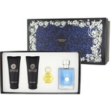 Versace Versace pour Homme Poklon set, toaletna voda 100ml + 100ml Balzam nakon brijanja + 100ml Gel za tuširanje + privjesak za ključeve