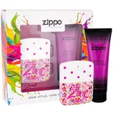 Zippo Fragrances Popzone for Her Poklon set, toaletna voda 40 ml + Mlijeko za tijelo 100 ml