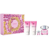 Versace Bright Crystal Poklon set, toaletna voda 90ml + toaletna voda 5ml + Gel za tuširanje 100ml + Mlijeko za tijelo 100ml