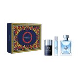 Versace Versace pour Homme Poklon set, toaletna voda 100ml + toaletna voda 10ml + deostick 75ml