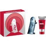 Carolina Herrera 212 Men Heroes  Poklon set, toaletna voda 90ml + Gel za tuširanje 100ml