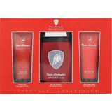Tonino Lamborghini Sportivo Parfimisano ulje, Toaletna voda 125 ml + gel za tuširanje 100 ml + balzam po britju 100 ml