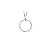 Thomas Sabo Necklace X0251-637-21-L90 90cm w. pend. circle big
