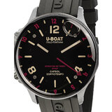 U-Boat 8839 Capsoil Doppiotempo SS GMT 45mm 10ATM