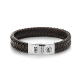 Rebel & Rose Bracelet Braided Flat RR-L0126-S-L+ mens