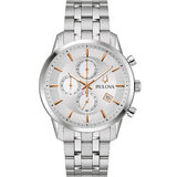Bulova 96B411 Sutton Chronograph Mens Watch 41mm 3ATM