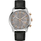Bulova 98B409 Sutton Chronograph Mens Watch 41mm 3ATM