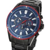 Jacques Lemans 1-2141G Liverpool Chronograph Mens Watch 48mm 20ATM