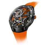 Bulova 28A205 Mens Watch Accutron DNA Casino Limited Edition orange