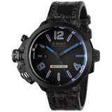 U-Boat 8806 Capsule 50 mm PVD BK BL Automatic Mens Watch 10ATM