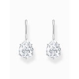 Thomas Sabo H2290-051-14 Silver dangle earrings w. white cubic zirconia 