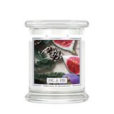 Kringle Candle Mirisna svijeća Fig & Fir srednje 2 fitilja (411 g)