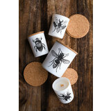 Vila Hermanos Insect Calabrone mirisna svijeća s drvenim fitiljem 190g