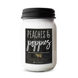 MILKHOUSE CANDLE Peaches & Poppies mirisna svijeća Farmhouse Jar (368 g)