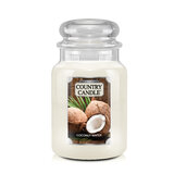 Country Candle Coconut Water s mirisna svijeća velika 2 fitilja (737 g)