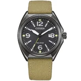 Citizen AW1575-08E Mens Watch Eco-Drive Military 41mm 10ATM  