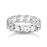 Thomas Sabo TR2500-051-14-54 Ring - Kettenglieder weiße Steine silber Damen