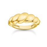 Thomas Sabo TR2494-413-39-56 Ring - organische Formen vergoldet Damen