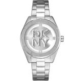 DKNY DK1L016M0045 Chambers Midi Silver - Ženski sat