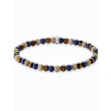 Thomas Sabo A2183-531-7-L19 Unisex Bead Armband in Braun- und Blautönen
