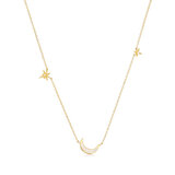 ANIA HAIE NAU008-03YG Cosmos Ladies necklace Gold 14K, adjustable