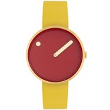Picto 34097-6114G Unisex Cinnamon Red 34mm 5ATM 