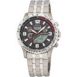 ETT Eco Tech Time EGT-11720-22M Mens Watch Radio-controlled Solar Drive Professional Chronograph Titan 45mm 10ATM 