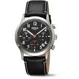 Boccia 3735-01 Mens Watch Titanium Solar Chronograph 40mm 5ATM 