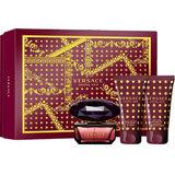 Versace Crystal Noir Poklon set, Toaletna voda 50ml + mlijeko za tijelo 50ml + gel za tuširanje 50ml