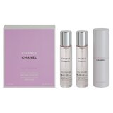 Chanel Chance Eau Tendre Eau de Toilette, 3x20ml (1x na ponovno punjenje + 2x na ponovno punjenje)