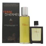 Hermes Terre D´Hermes Parfum Poklon set, parfemska voda punjenje 125ml + parfemska voda plnitelný 30ml