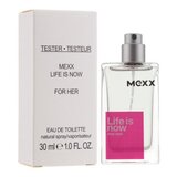 Mexx Life Is Now for Her Toaletna voda - Tester, 30 ml