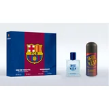EP Line FC Barcelona  Poklon set, Toaletna voda 100ml + deodorant v spreji 150ml