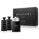 Bvlgari Man Black Cologne Poklon set, Toaletna voda 100ml + voda poslije brijanja 75ml + gel za tuširanje 75ml+ kozmetička torbica