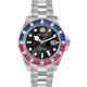 Philipp Plein PWPZA0124 Unisex GMT-I Challenger Baguettes 44mm 5ATM 
