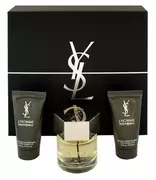 Yves Saint Laurent L´Homme Poklon set, Toaletna voda 60ml + balzam nakon brijanja 50ml + gel za tuširanje 50ml