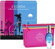 Escada Island Kiss Poklon set, Toaletna voda 30ml + kozmetička torbica