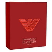 Giorgio Armani Diamonds for Men Poklon set, Toaletna voda 75ml + balzam nakon brijanja 50ml + gel za tuširanje 50ml
