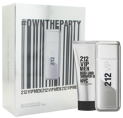 Carolina Herrera 212 VIP Men Poklon set, Toaletna voda 100ml + gel za tuširanje 100ml (Travel set)