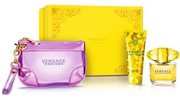 Versace Yellow Diamond Poklon set, Toaletna voda 90ml + mlijeko za tijelo 100ml + kozmetička torbica