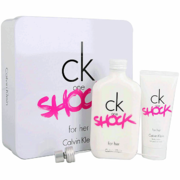 Calvin Klein CK One Shock for Her Poklon set, Toaletna voda 200ml + mlijeko za tijelo 100ml