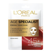 Tekstilna maska za trenutno učvršćivanje i zaglađivanje kože Age Specialist 45+ (Firming Tissue Mask) 1 kom