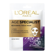 Tekstilna maska za intenzivno gašenje i posvjetljivanje kože Age Specialist 55+ (Restoring Tissue Mask) 1 kom