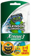 Jednokratni brijač za muškarce Wilkinson Xtreme3 Sensitive 4 kom
